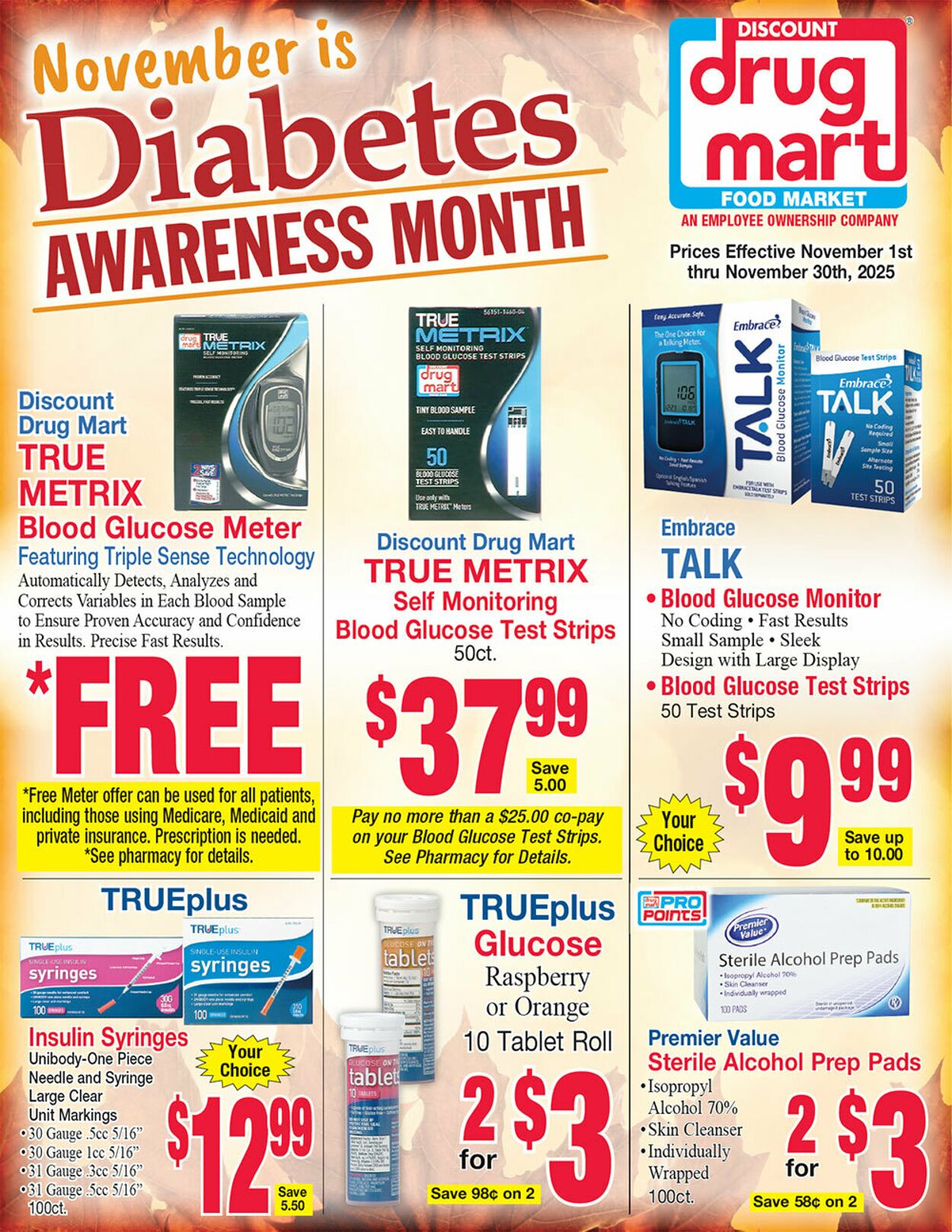 Weekly ad Discount Drug Mart 11/05/2025 - 11/19/2025