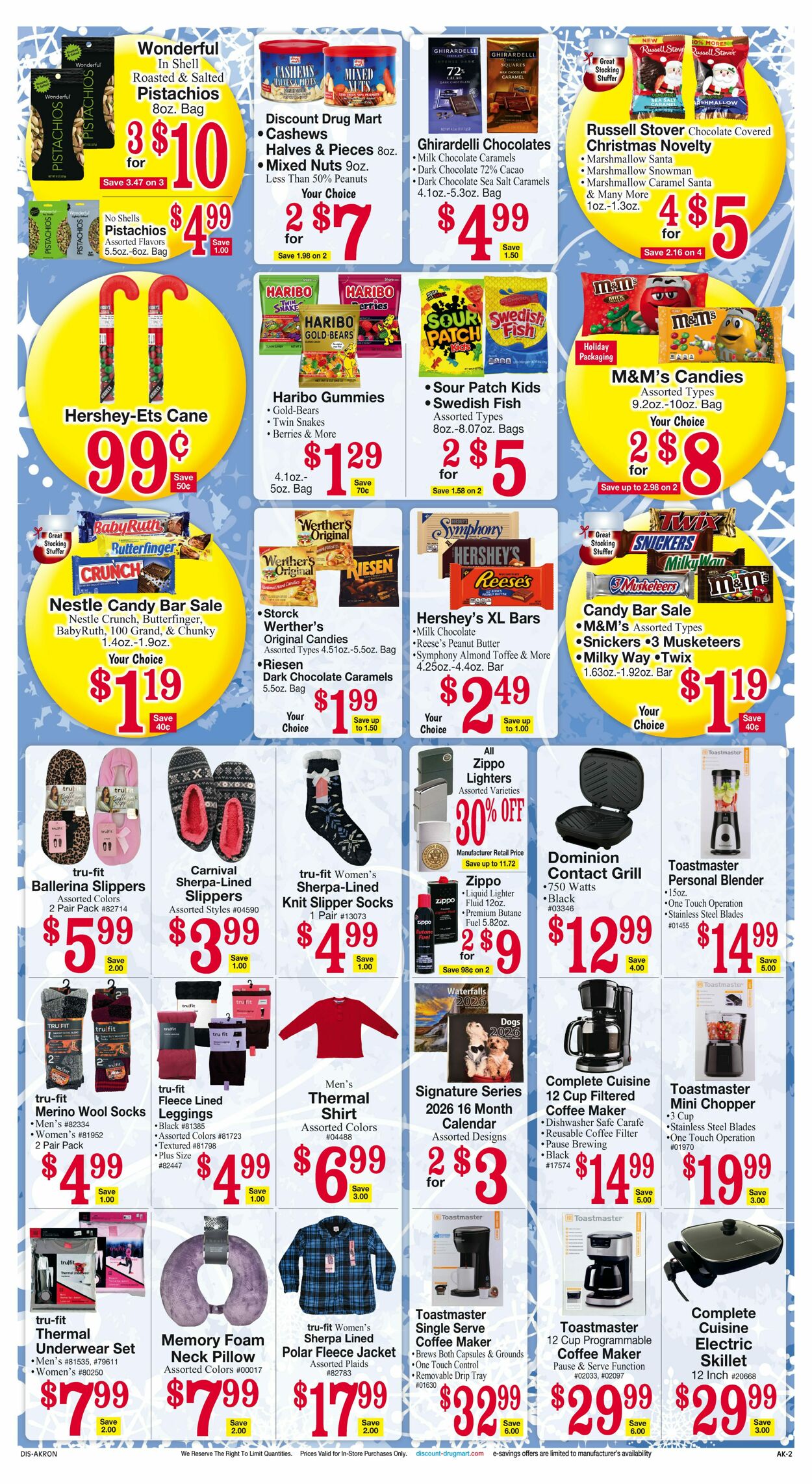 Weekly ad Discount Drug Mart 12/09/2025 - 12/23/2025