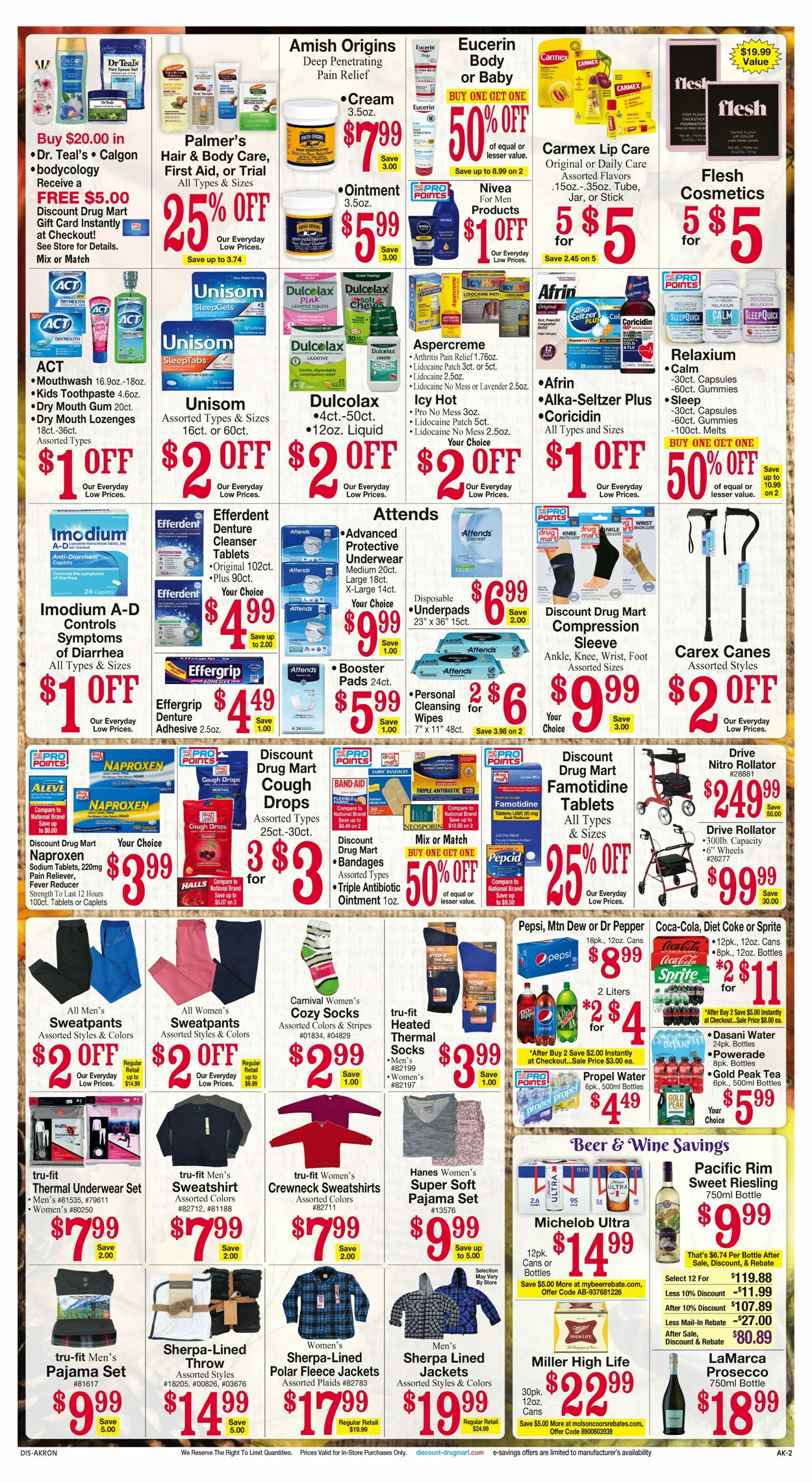 Weekly ad Discount Drug Mart 11/06/2025 - 11/20/2025