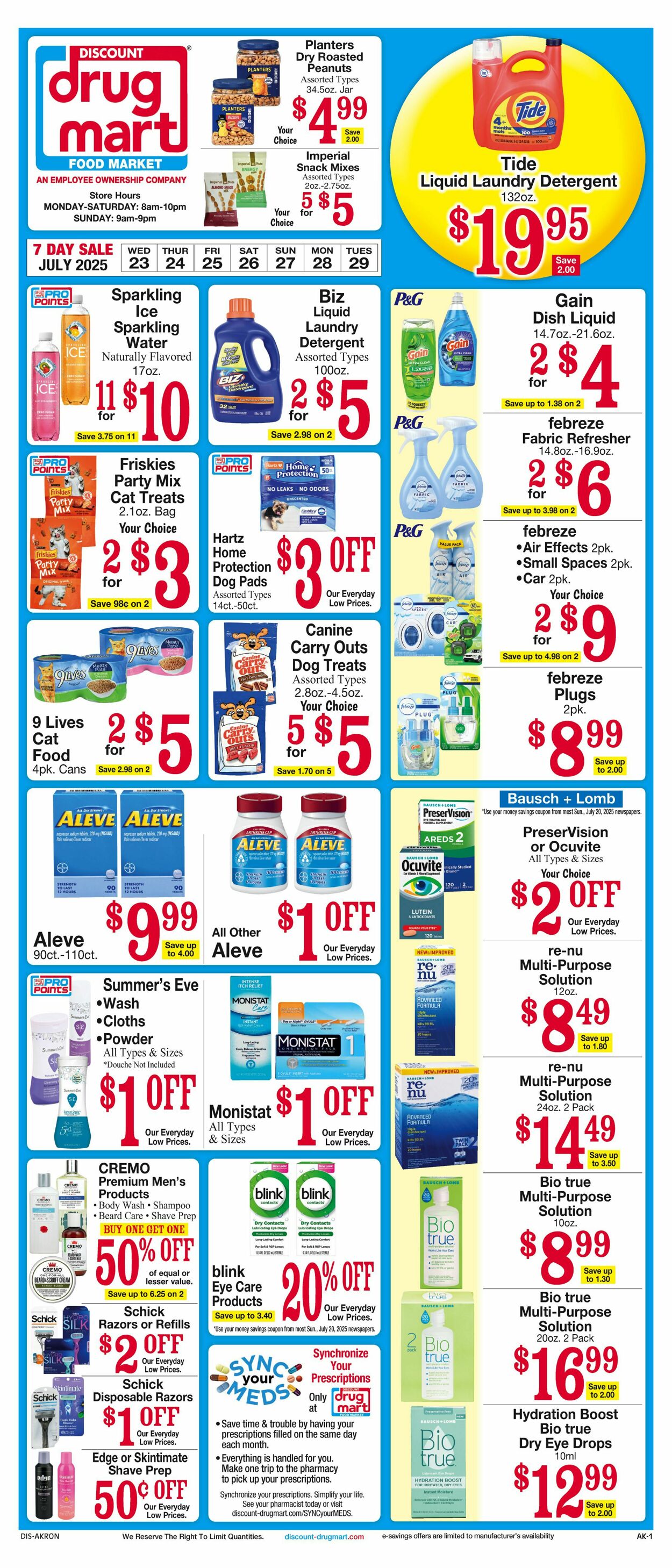 Weekly ad Discount Drug Mart 07/16/2025 - 07/30/2025
