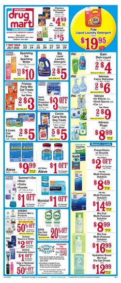 Weekly ad Discount Drug Mart 07/16/2025 - 07/30/2025