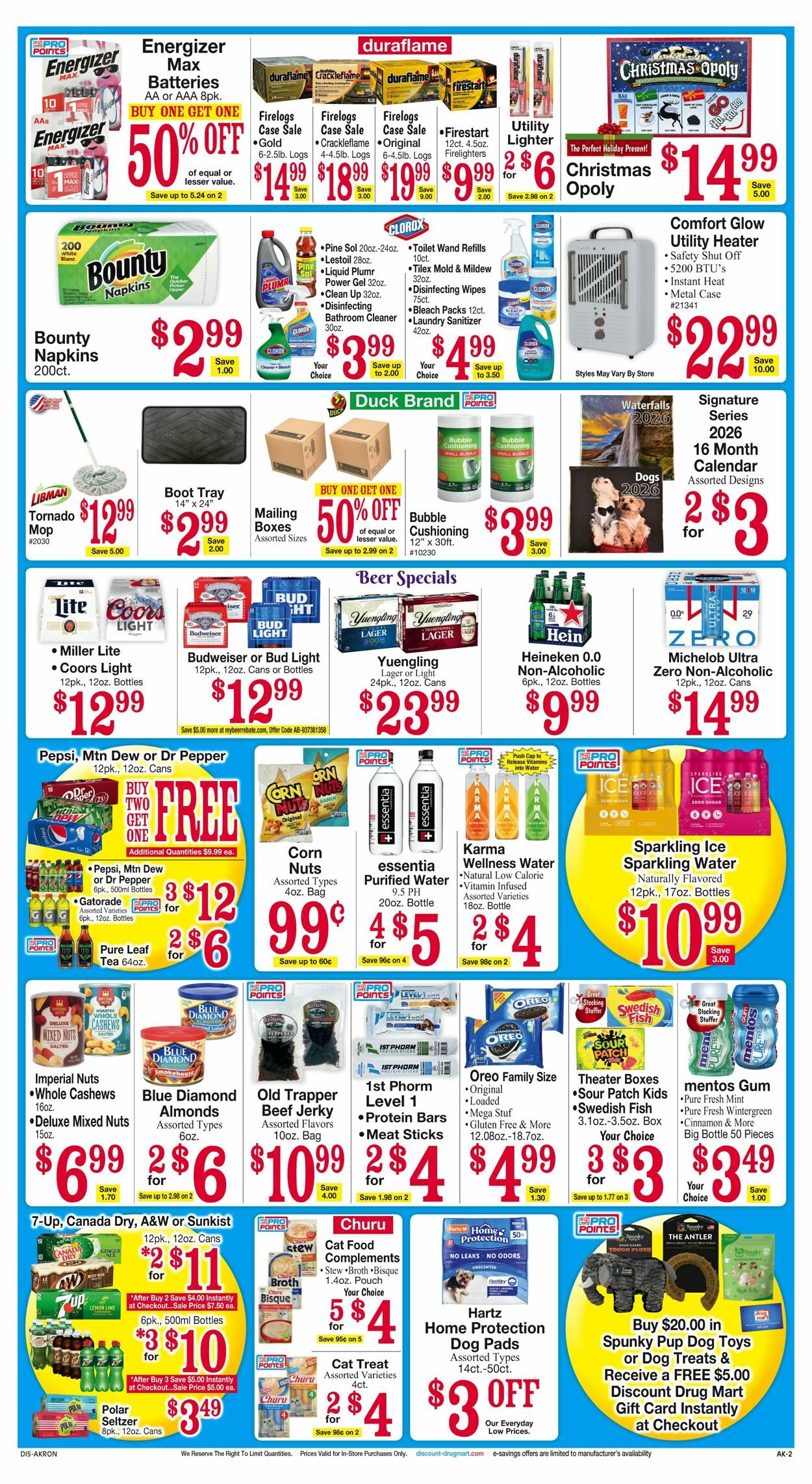 Weekly ad Discount Drug Mart 12/01/2025 - 12/15/2025