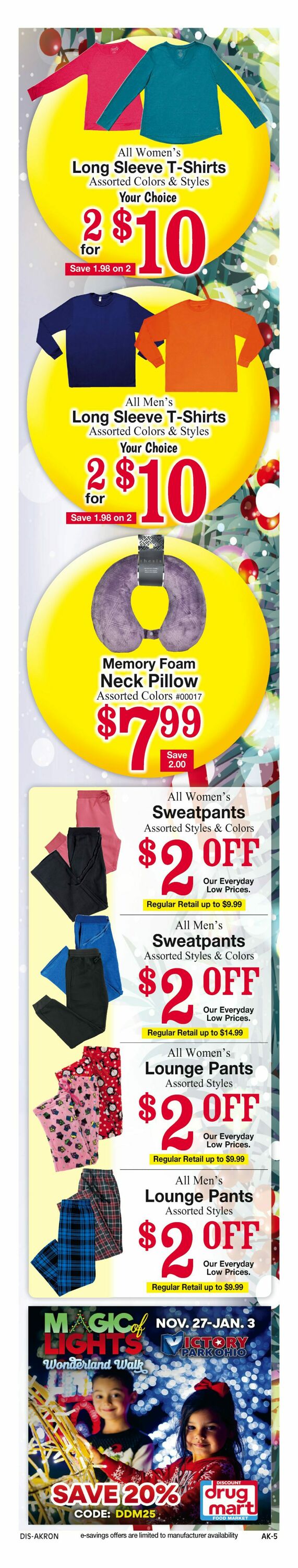 Weekly ad Discount Drug Mart 12/10/2025 - 12/24/2025