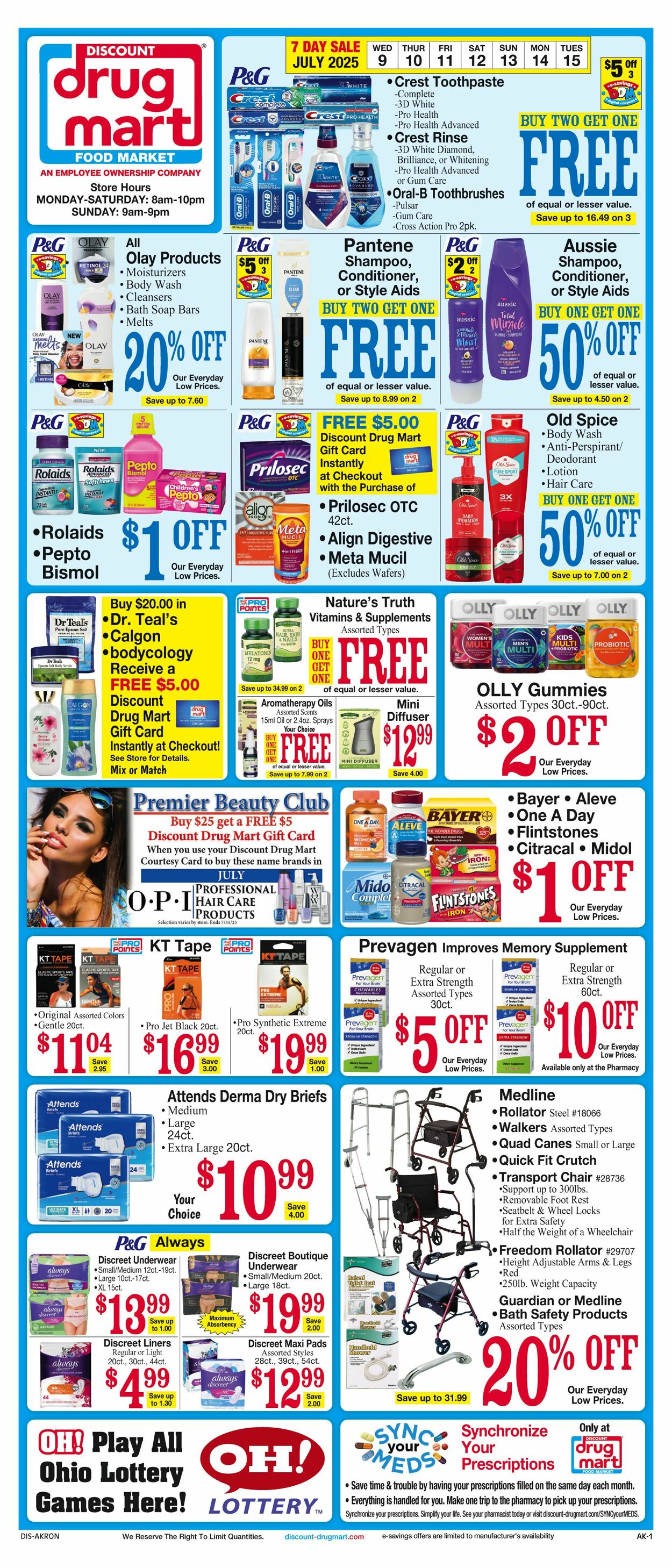 Weekly ad Discount Drug Mart 07/02/2025 - 07/16/2025