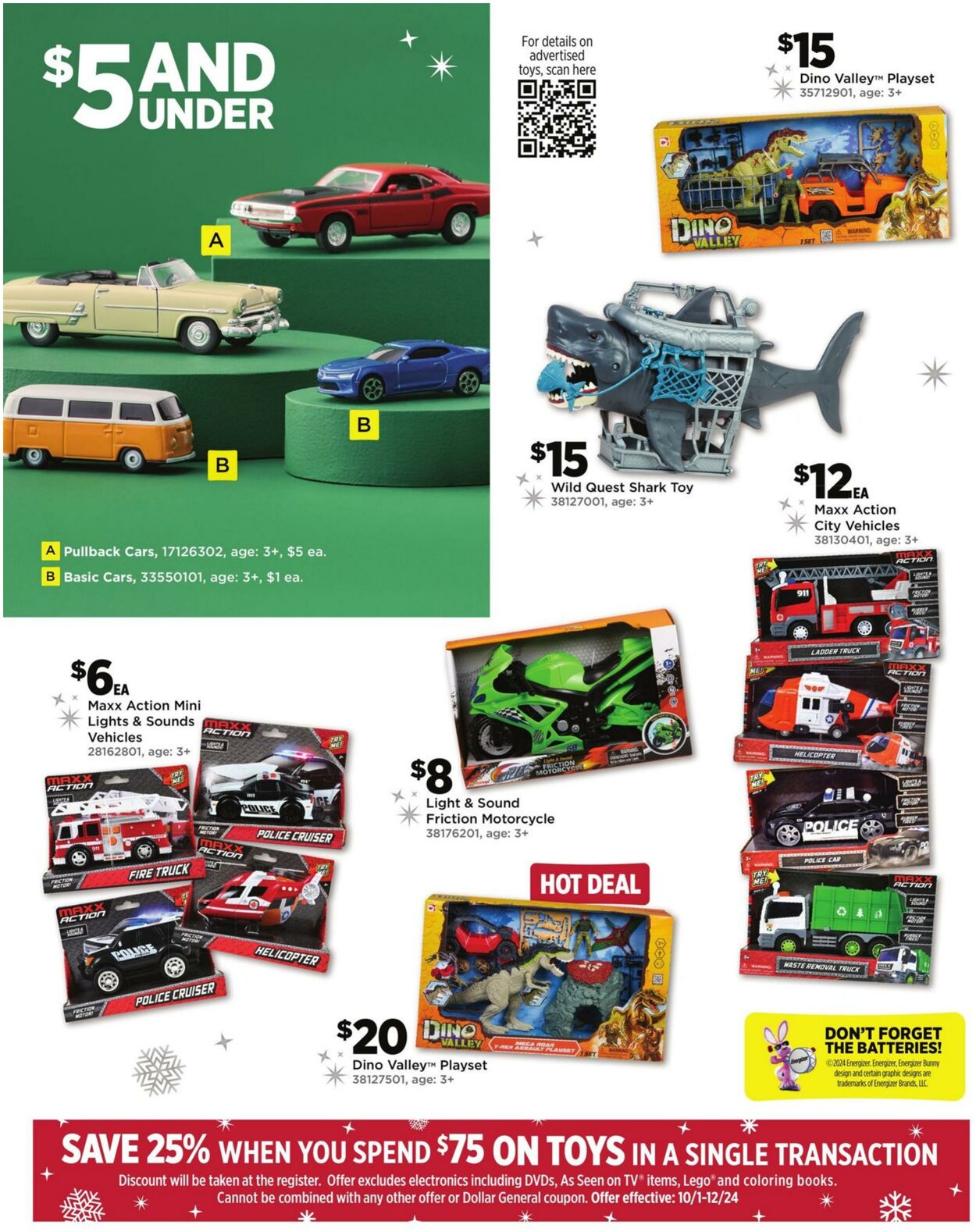 Weekly ad Dollar General 10/21/2024 - 12/24/2024