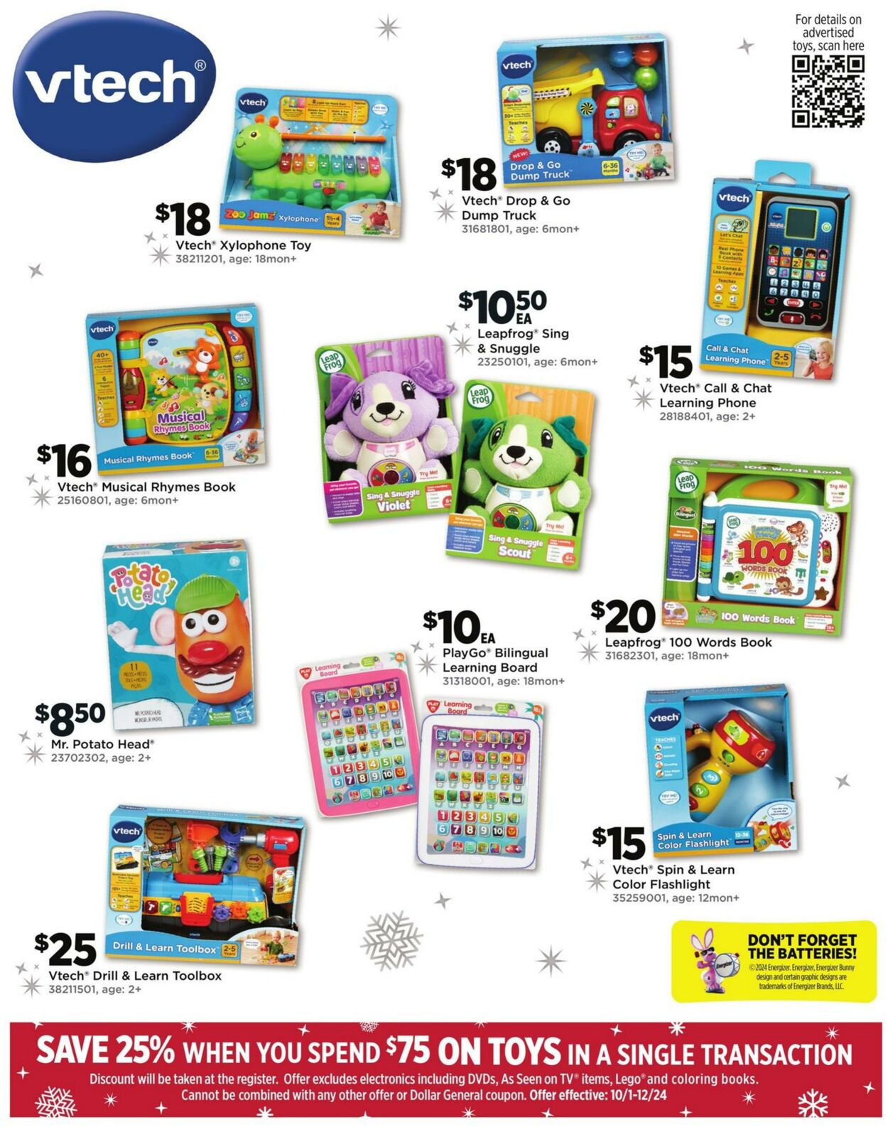 Weekly ad Dollar General 10/21/2024 - 12/24/2024