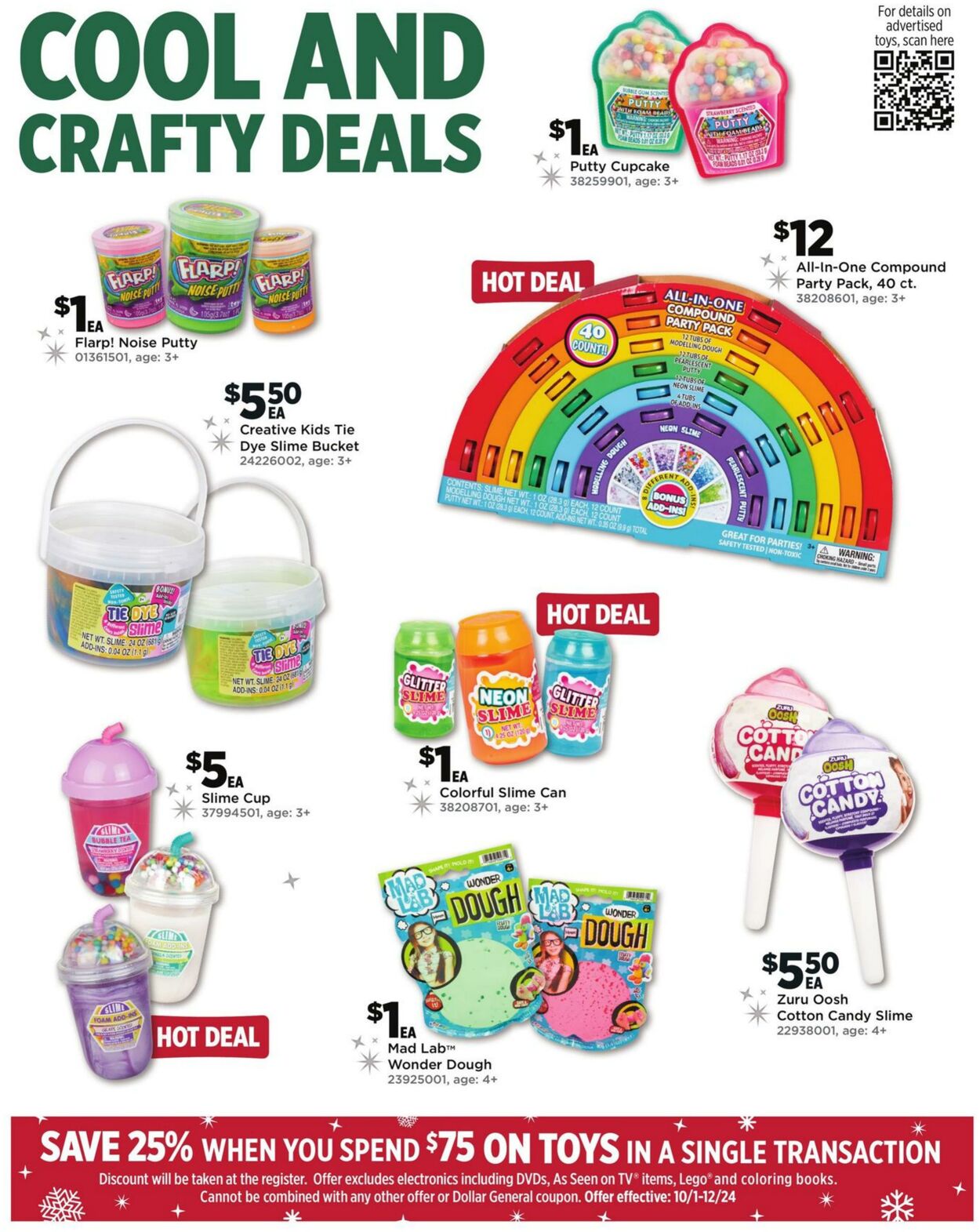 Weekly ad Dollar General 10/21/2024 - 12/24/2024