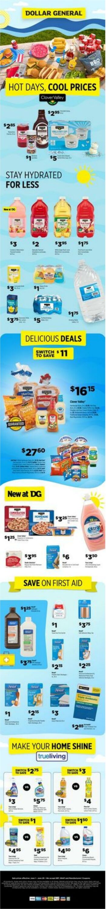 Weekly ad Dollar General 06/01/2025 - 06/29/2025