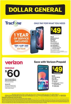 Weekly ad Dollar General 07/20/2025 - 08/16/2025