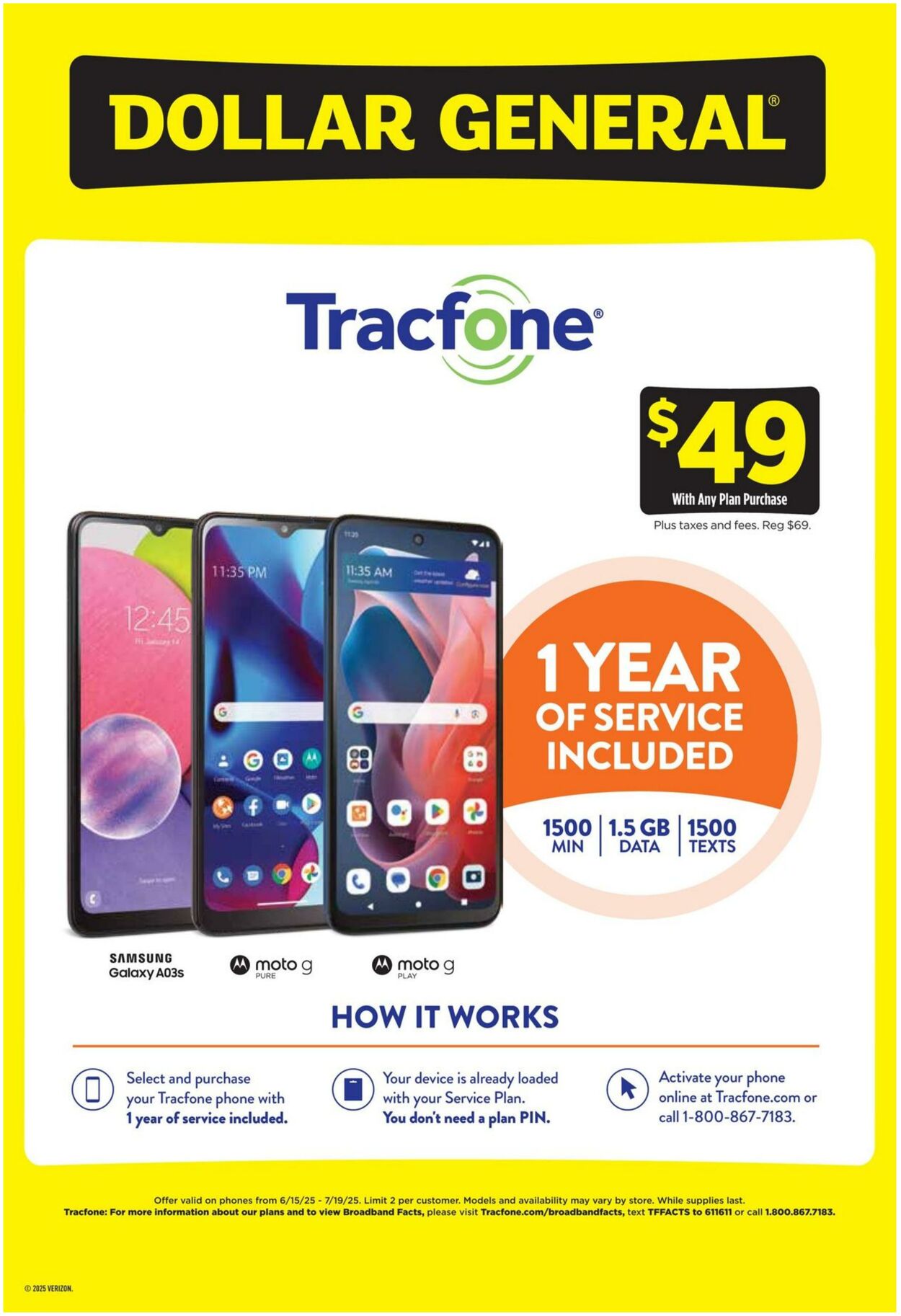 Weekly ad Dollar General 06/15/2025 - 07/19/2025