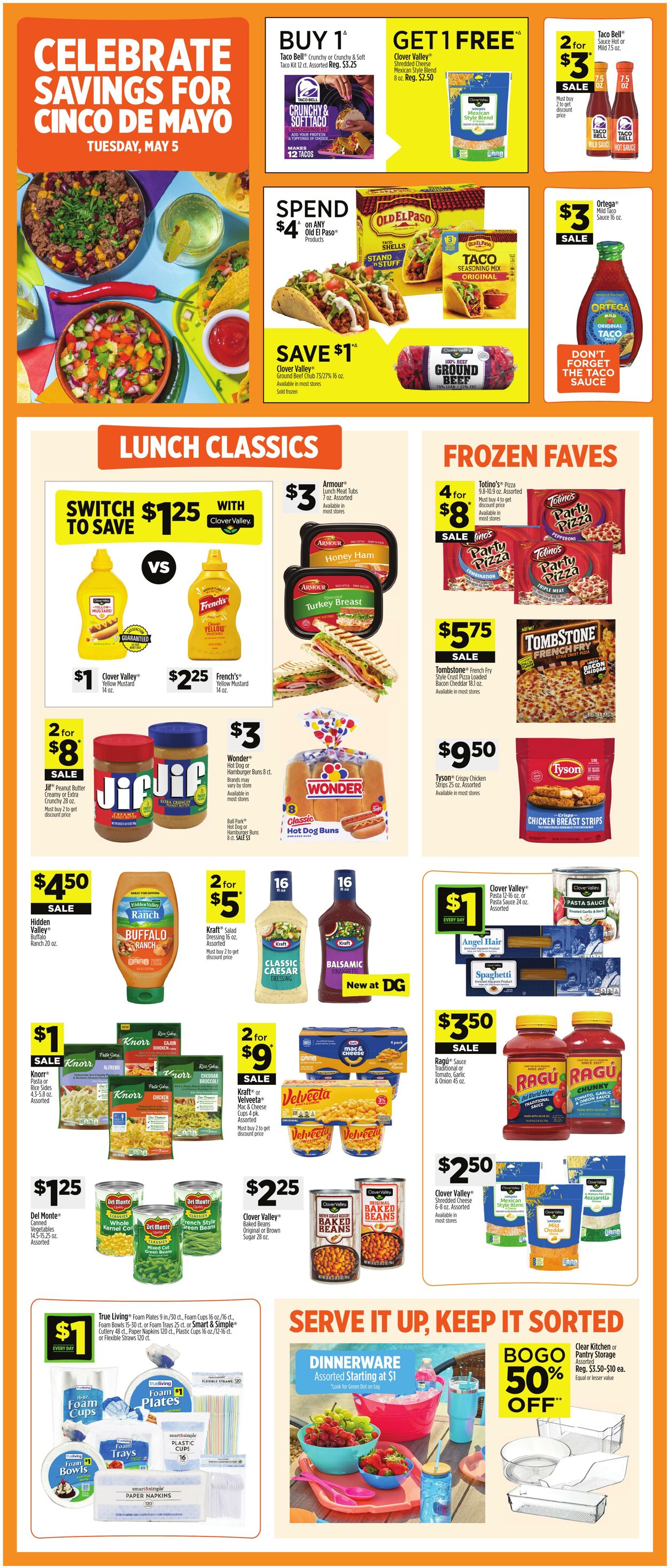 Weekly ad Dollar General 05/03/2026 - 05/09/2026
