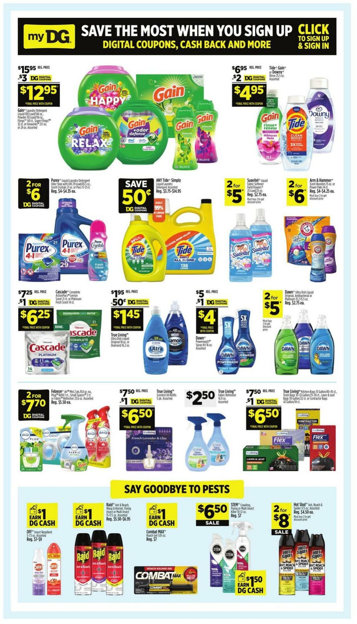Weekly ad Dollar General 07/13/2025 - 07/19/2025
