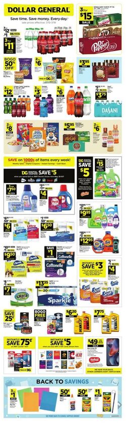 Weekly ad Dollar General 07/13/2025 - 07/19/2025