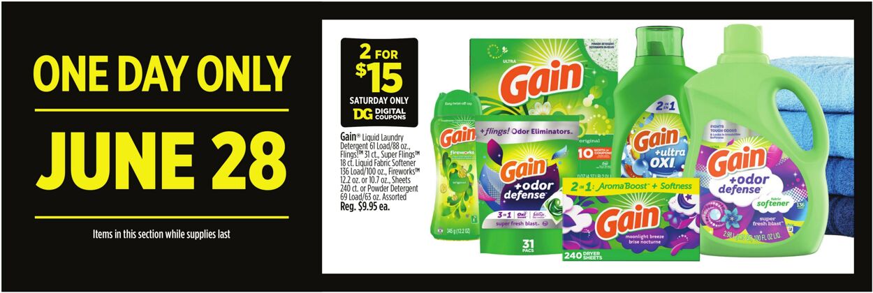 Weekly ad Dollar General 06/22/2025 - 06/28/2025