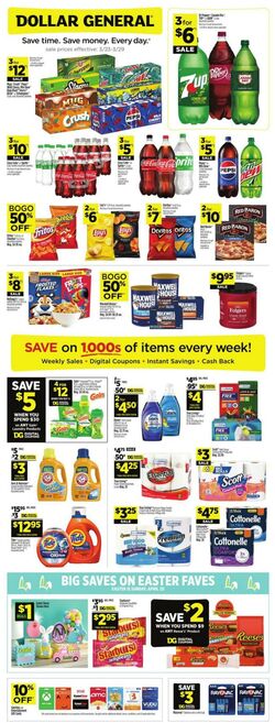 Weekly ad Dollar General 03/23/2025 - 03/29/2025