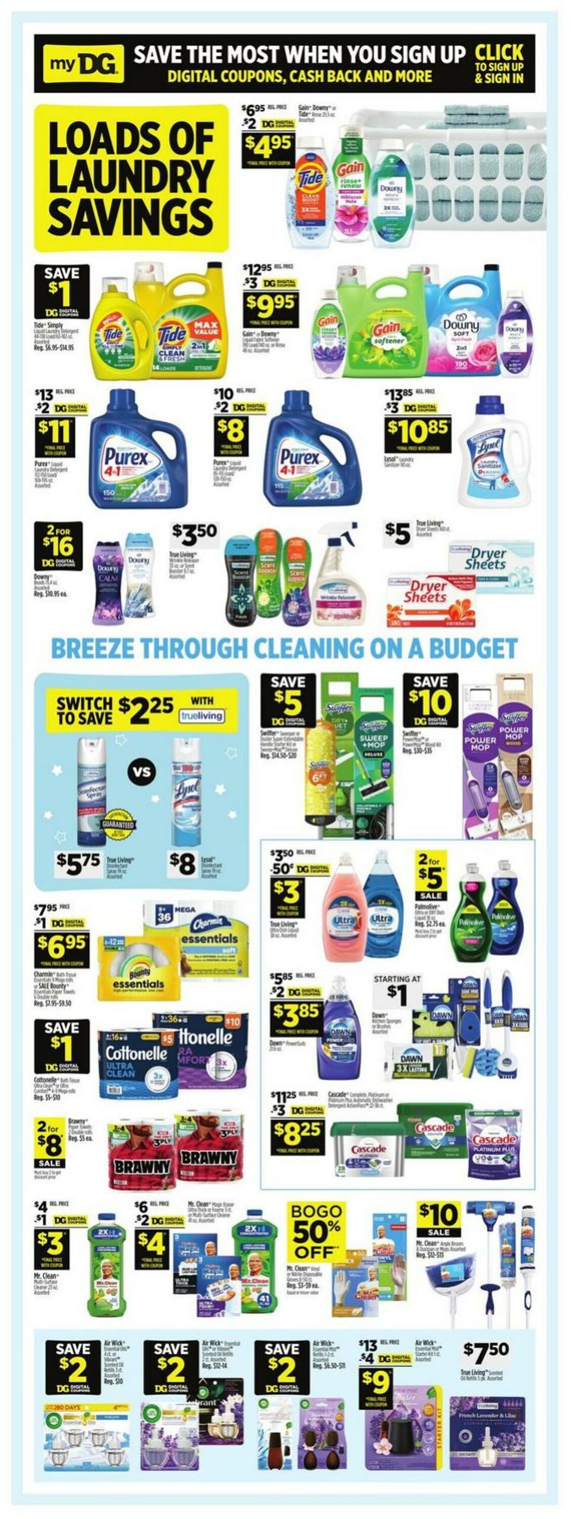 Weekly ad Dollar General 08/10/2025 - 08/16/2025
