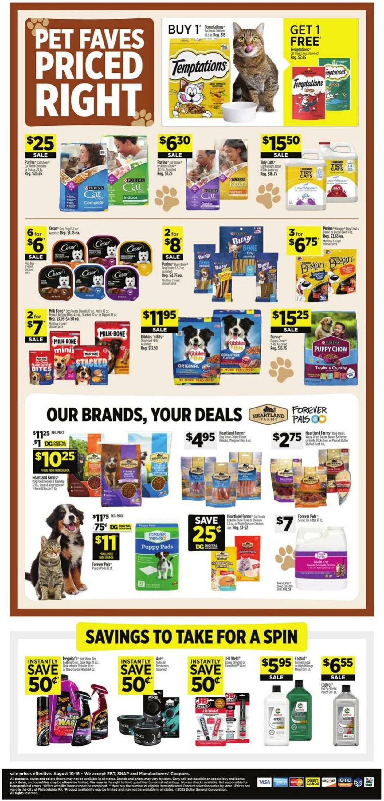 Weekly ad Dollar General 08/10/2025 - 08/16/2025