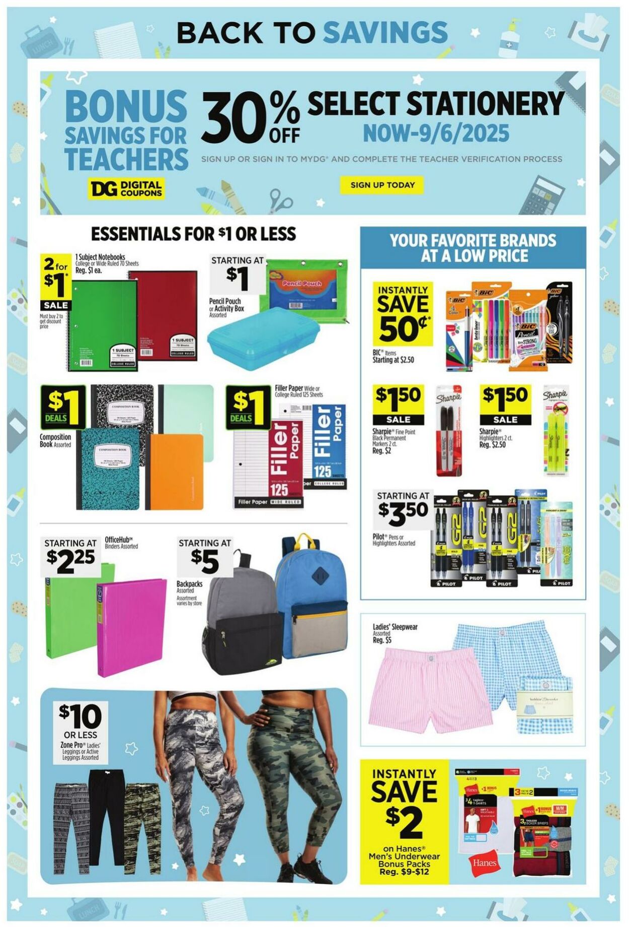 Weekly ad Dollar General 07/20/2025 - 07/26/2025
