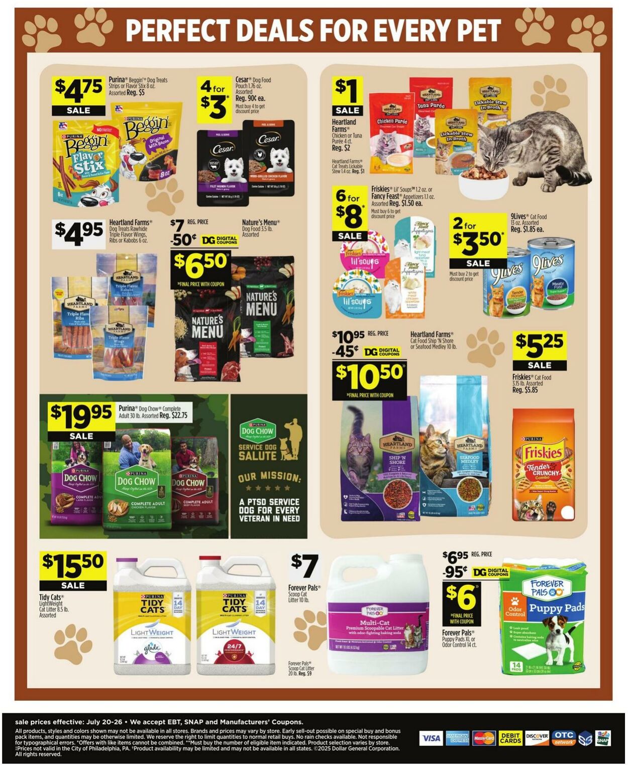 Weekly ad Dollar General 07/20/2025 - 07/26/2025