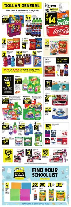 Weekly ad Dollar General 07/20/2025 - 07/26/2025