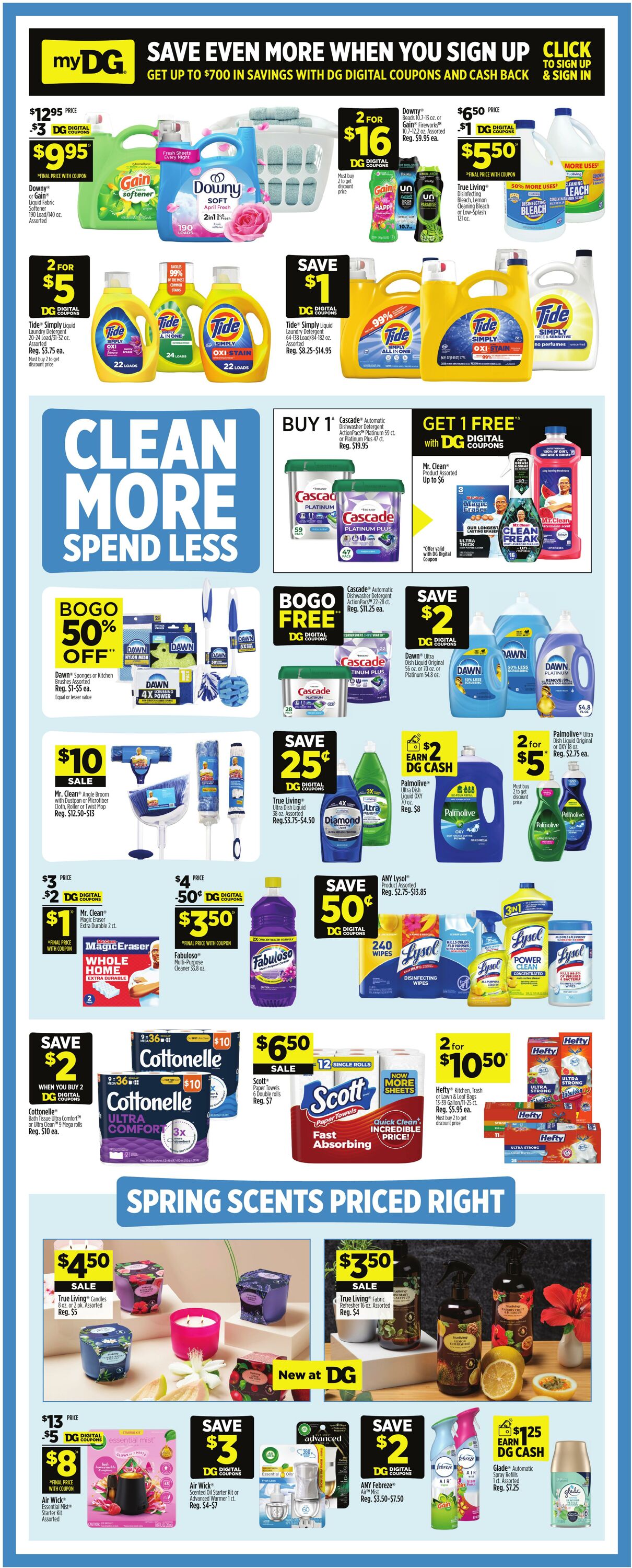 Weekly ad Dollar General 04/19/2026 - 04/25/2026