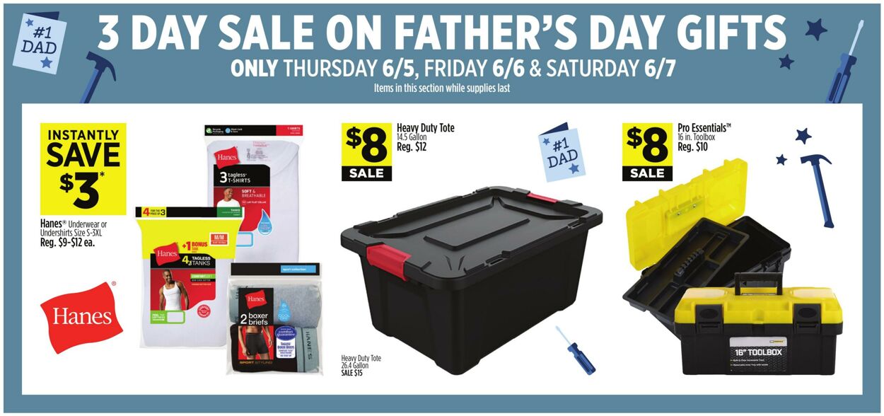 Weekly ad Dollar General 06/01/2025 - 06/07/2025
