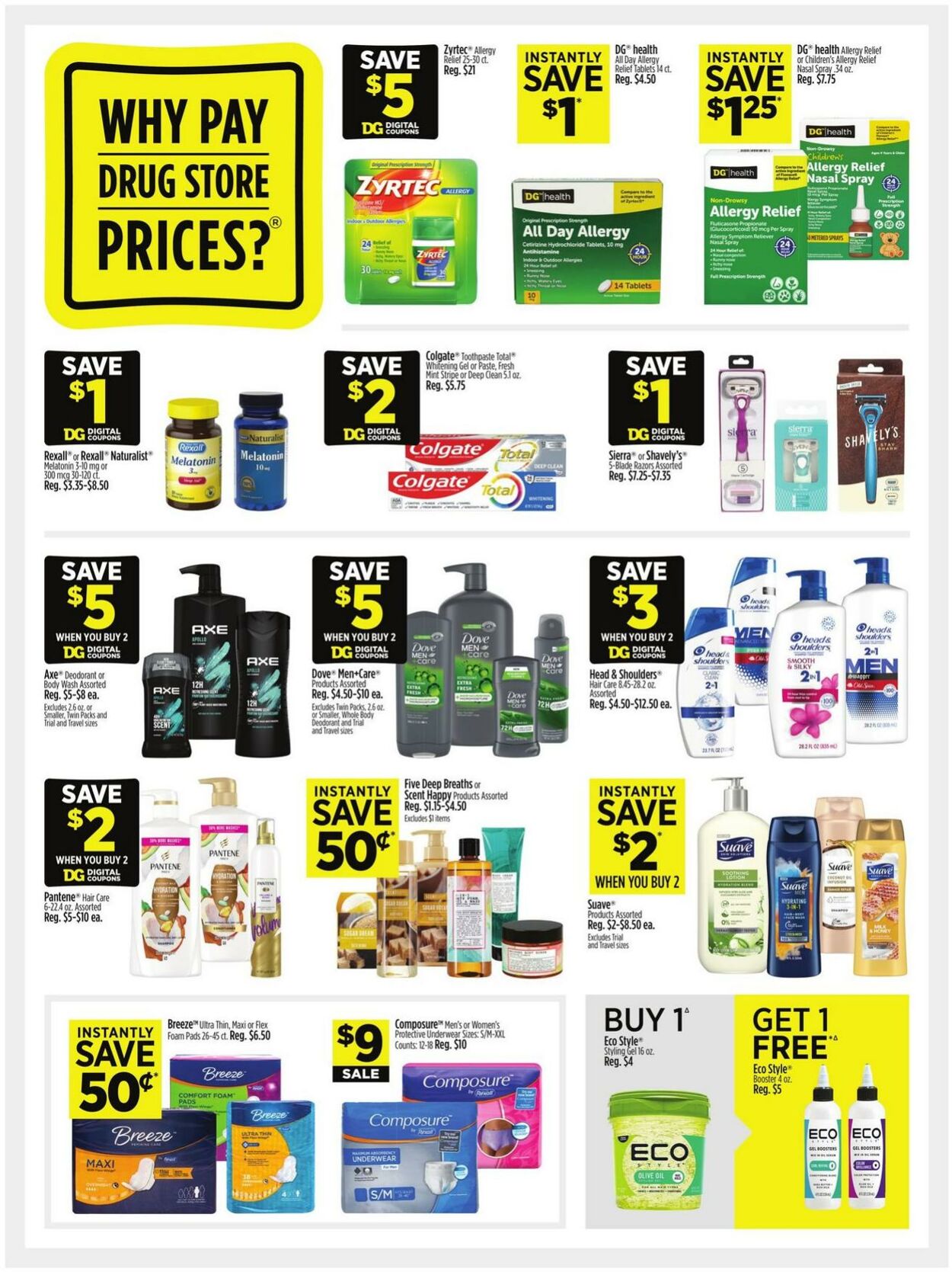 Weekly ad Dollar General 09/15/2024 - 09/21/2024