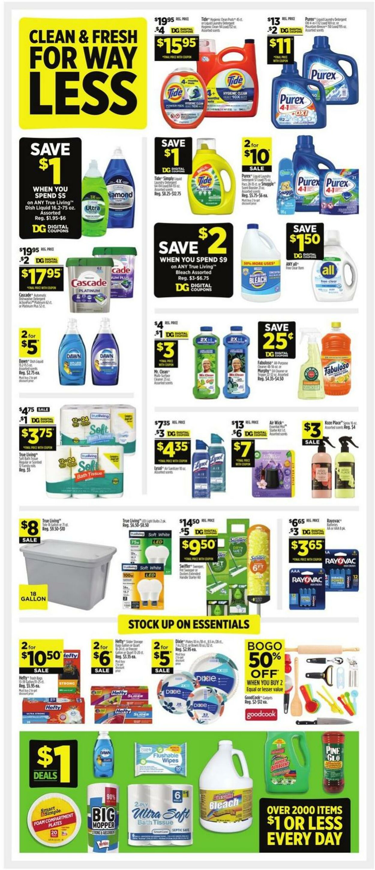 Weekly ad Dollar General 09/15/2024 - 09/21/2024