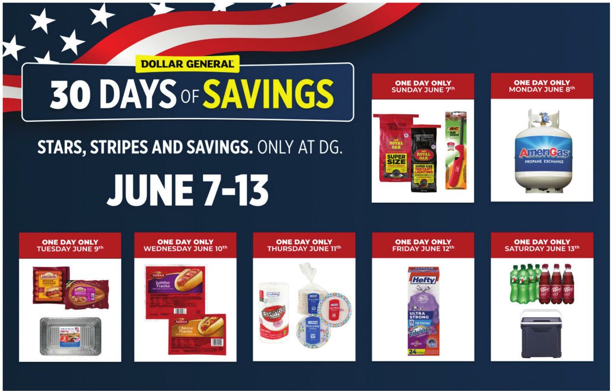 Weekly ad Dollar General 06/07/2026 - 06/13/2026