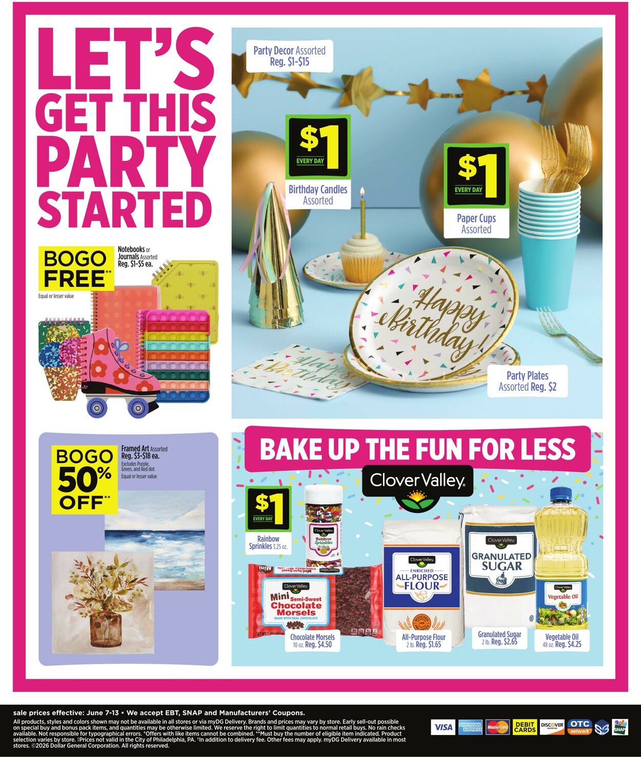 Weekly ad Dollar General 06/07/2026 - 06/13/2026