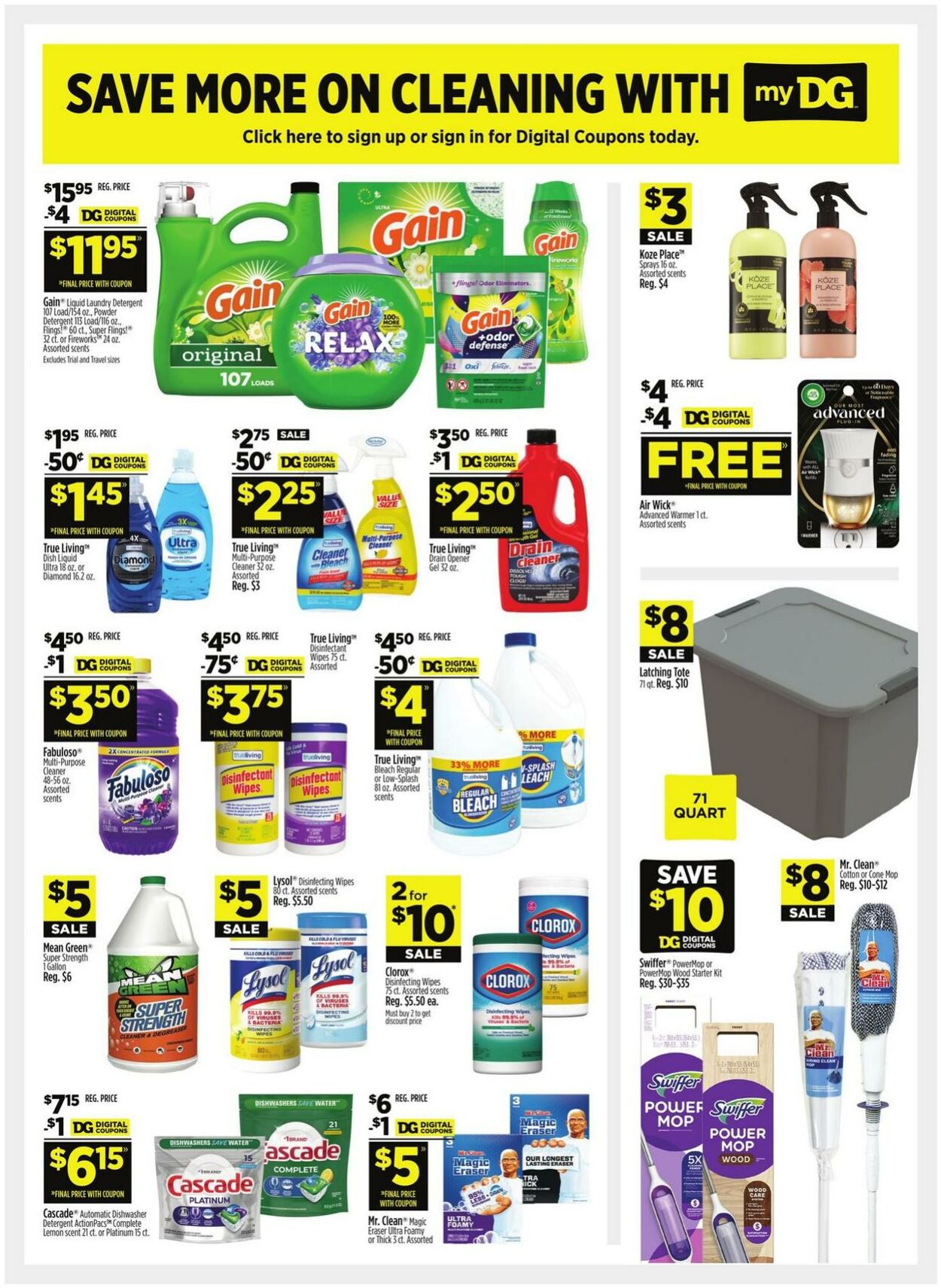 Weekly ad Dollar General 10/13/2024 - 10/19/2024