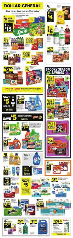 Weekly ad Dollar General 10/20/2024 - 10/26/2024