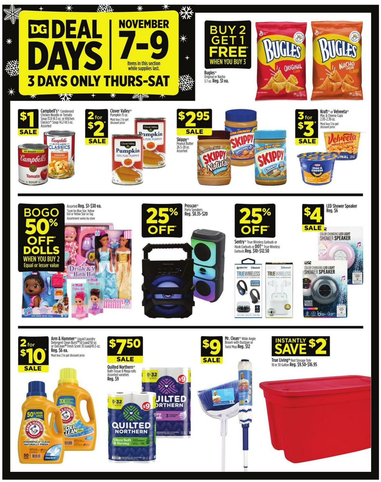 Weekly ad Dollar General 11/03/2024 - 11/09/2024