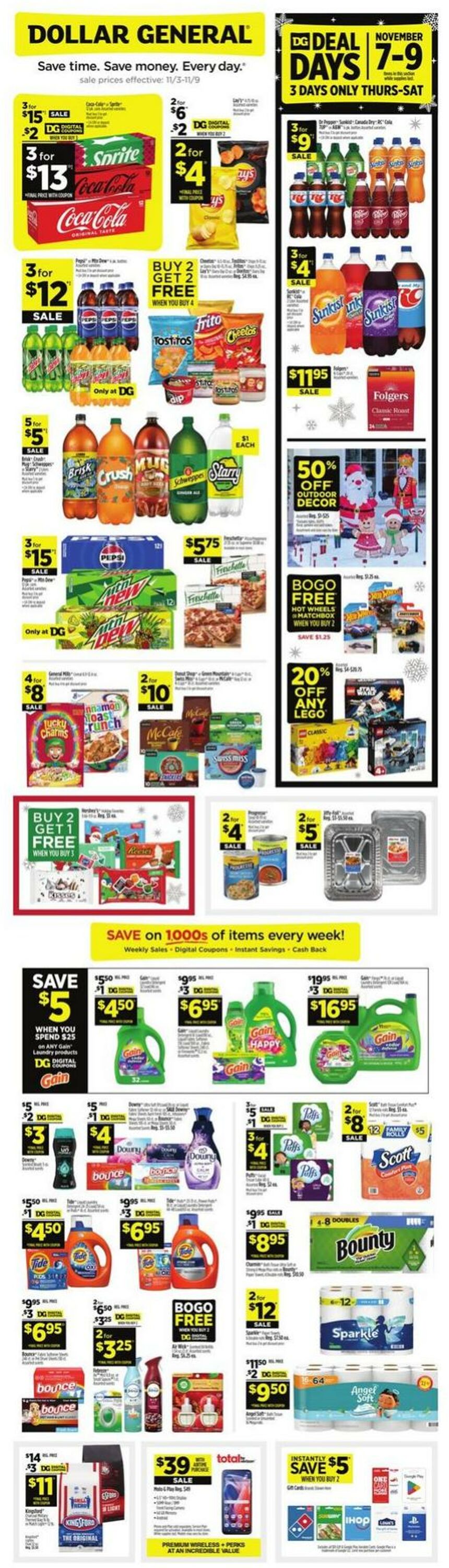 Weekly ad Dollar General 11/03/2024 - 11/09/2024