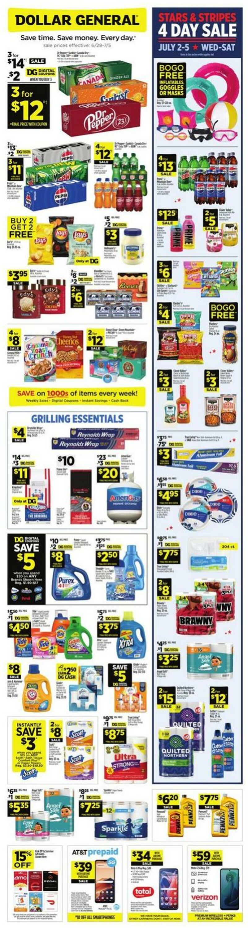 Weekly ad Dollar General 06/29/2025 - 07/05/2025