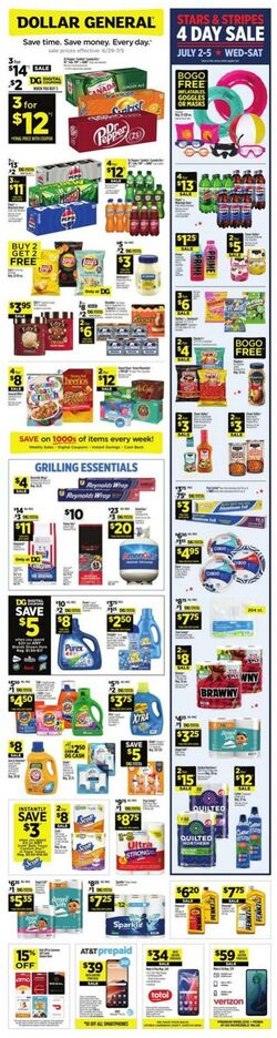 Weekly ad Dollar General 06/29/2025 - 07/05/2025