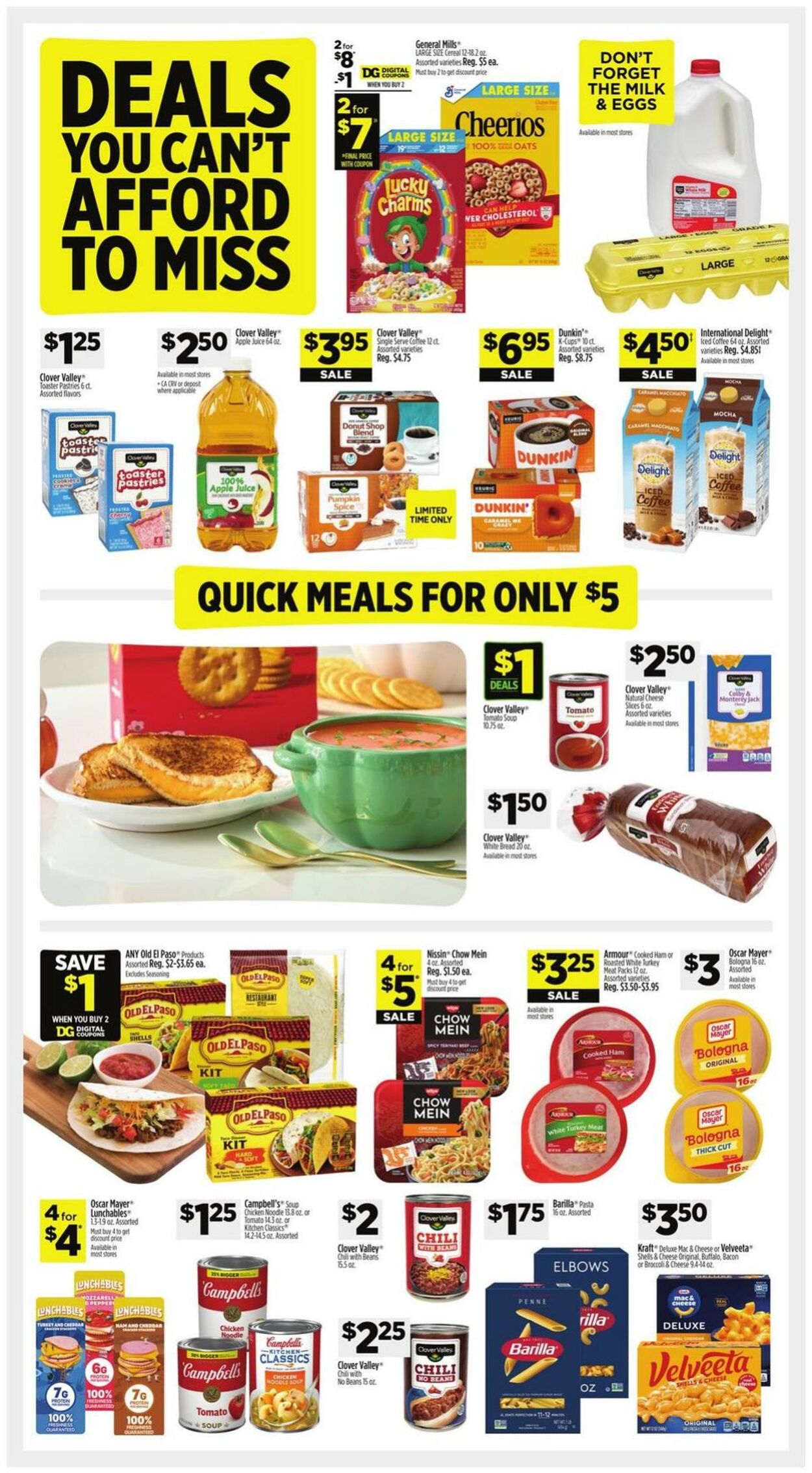 Weekly ad Dollar General 10/06/2024 - 10/12/2024