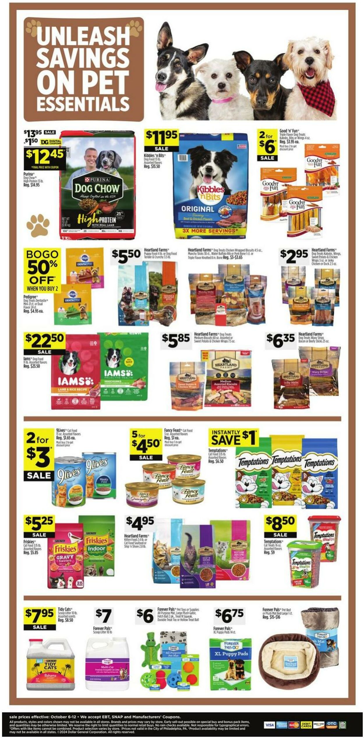 Weekly ad Dollar General 10/06/2024 - 10/12/2024