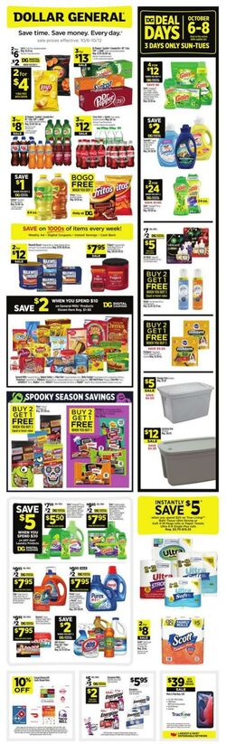 Weekly ad Dollar General 10/21/2024 - 12/24/2024