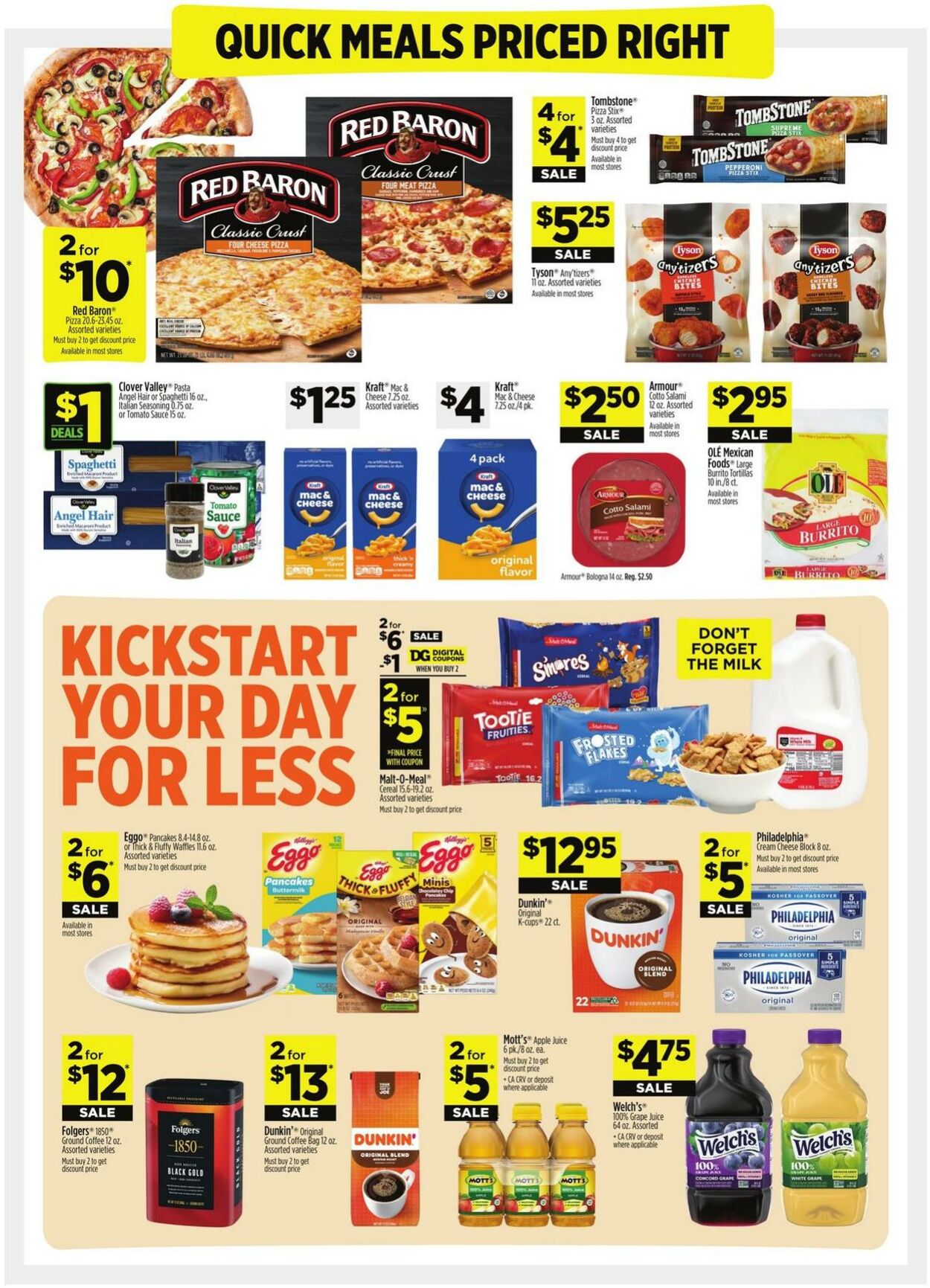 Weekly ad Dollar General 06/08/2025 - 06/14/2025