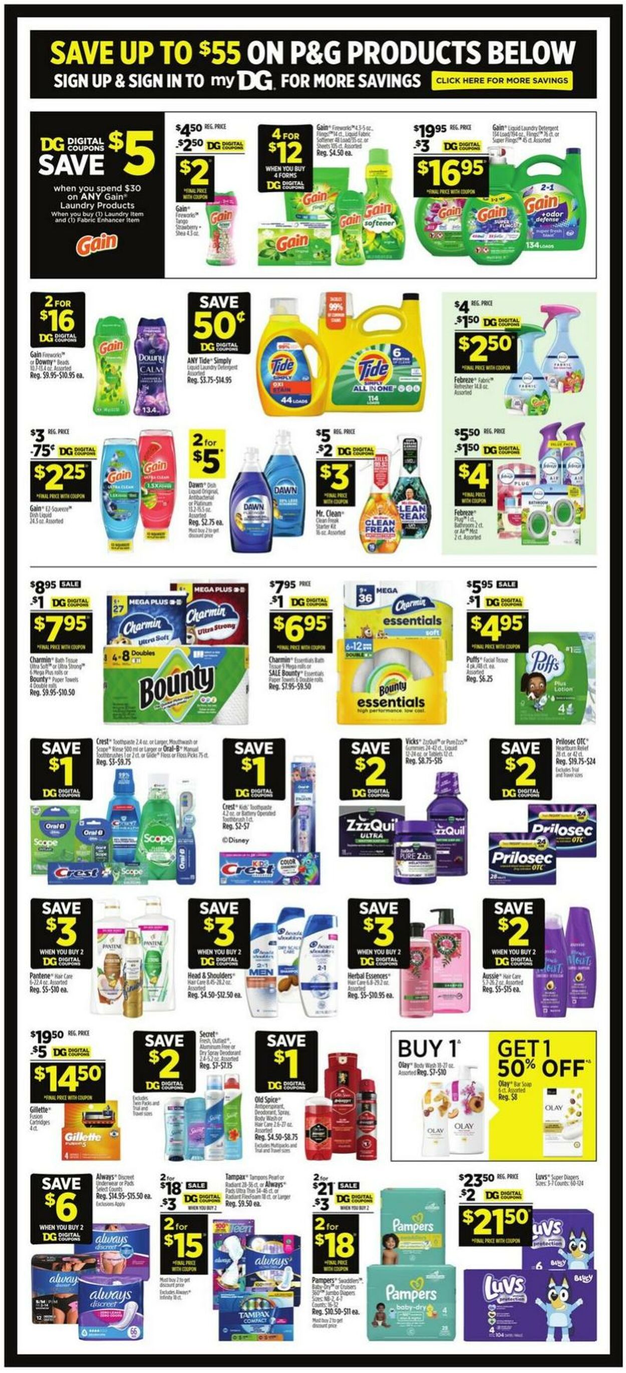 Weekly ad Dollar General 08/24/2025 - 08/30/2025