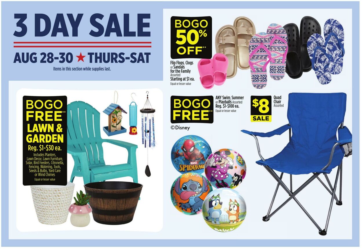 Weekly ad Dollar General 08/24/2025 - 08/30/2025