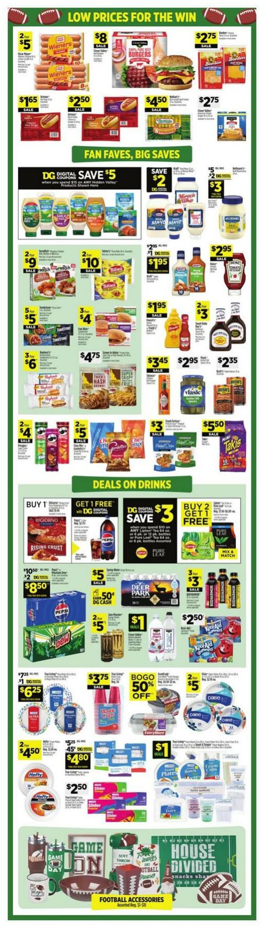 Weekly ad Dollar General 08/24/2025 - 08/30/2025