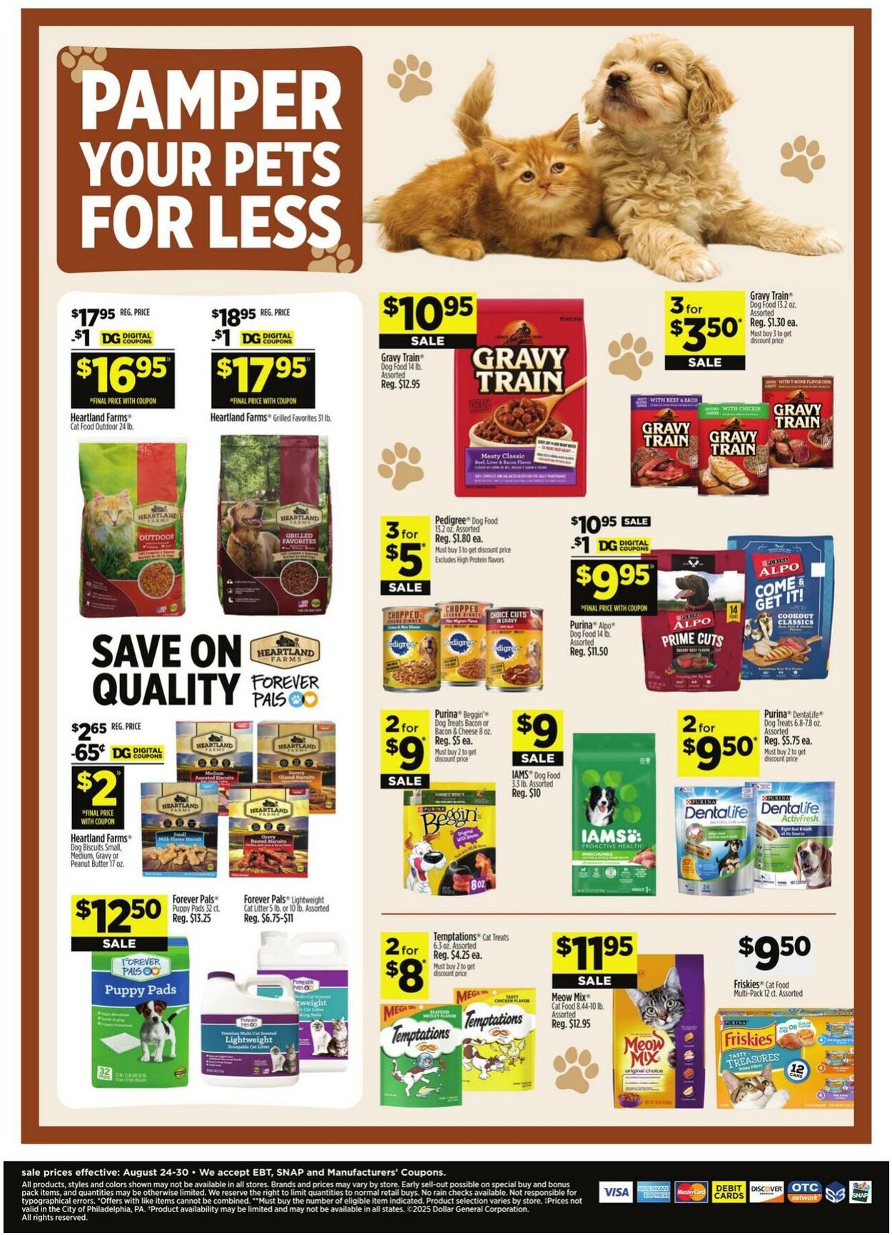 Weekly ad Dollar General 08/24/2025 - 08/30/2025