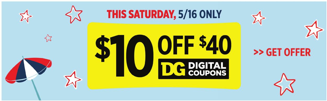 Weekly ad Dollar General 05/10/2026 - 05/16/2026