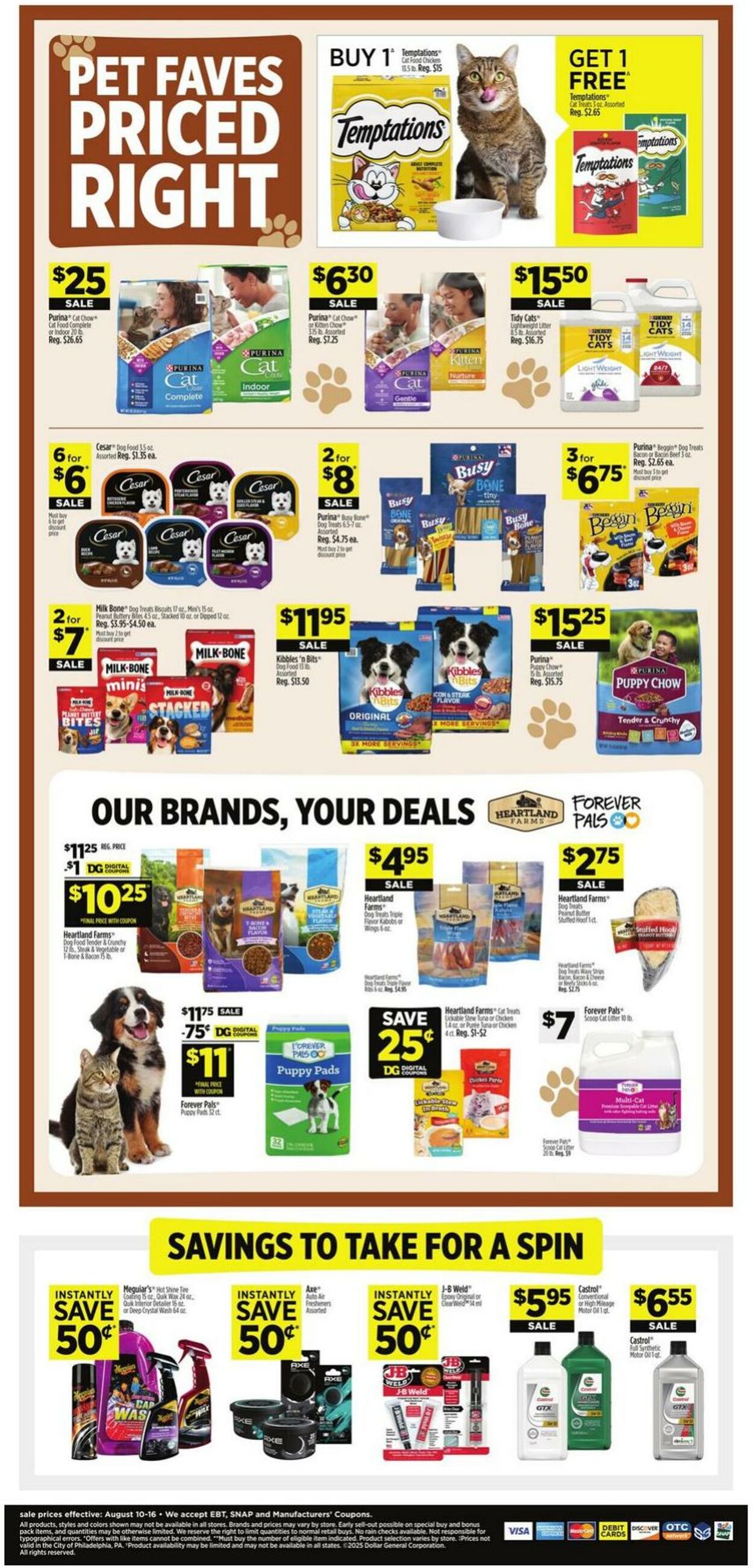 Weekly ad Dollar General 08/10/2025 - 08/16/2025