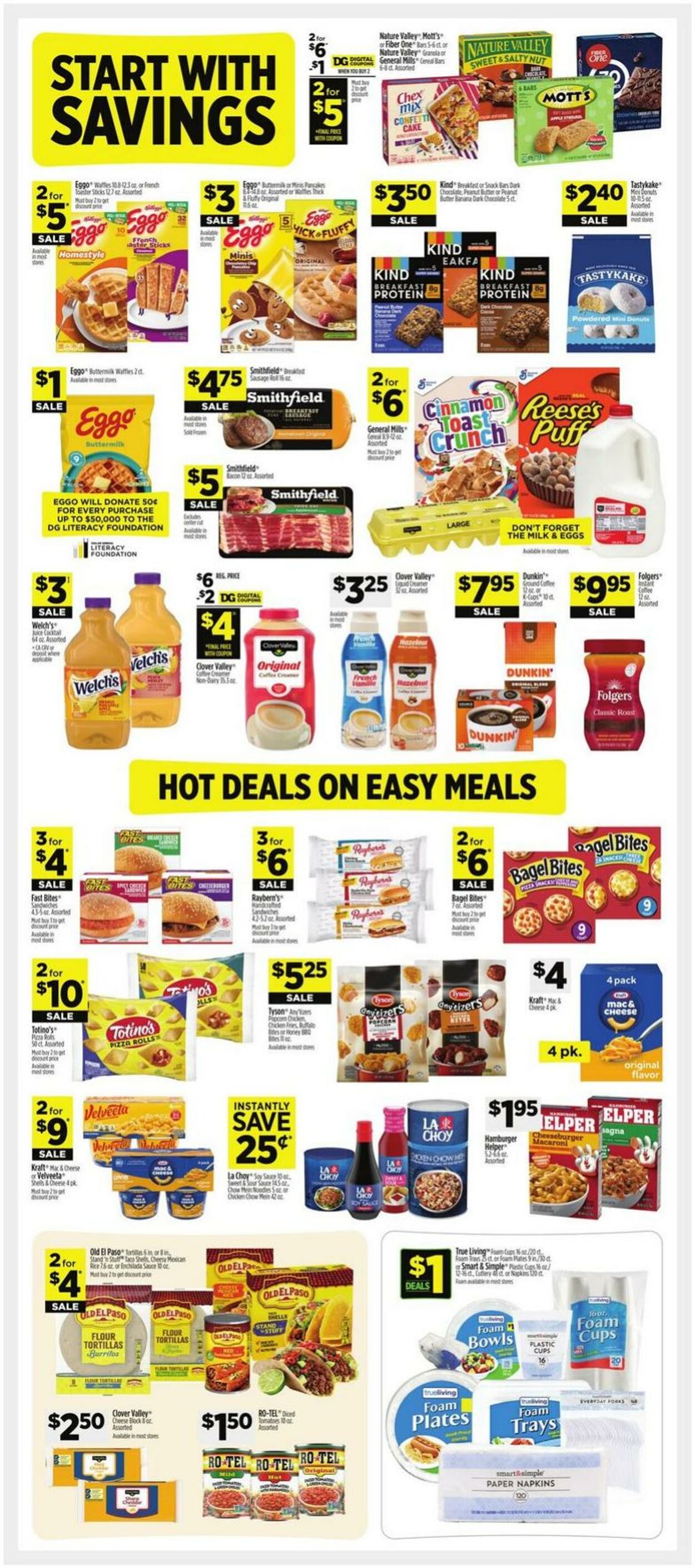 Weekly ad Dollar General 07/27/2025 - 08/02/2025