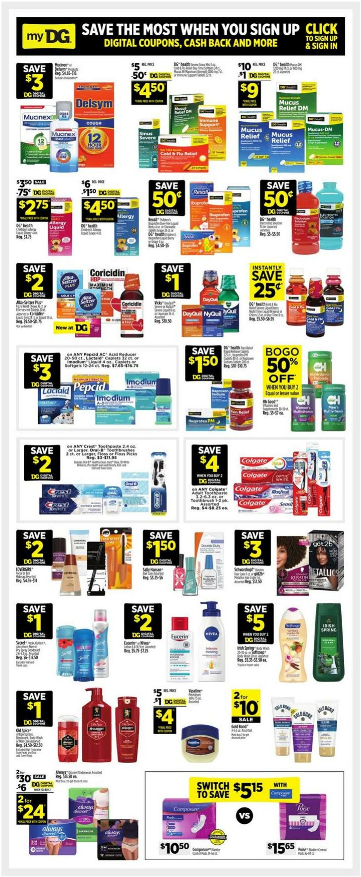 Weekly ad Dollar General 12/08/2024 - 12/14/2024