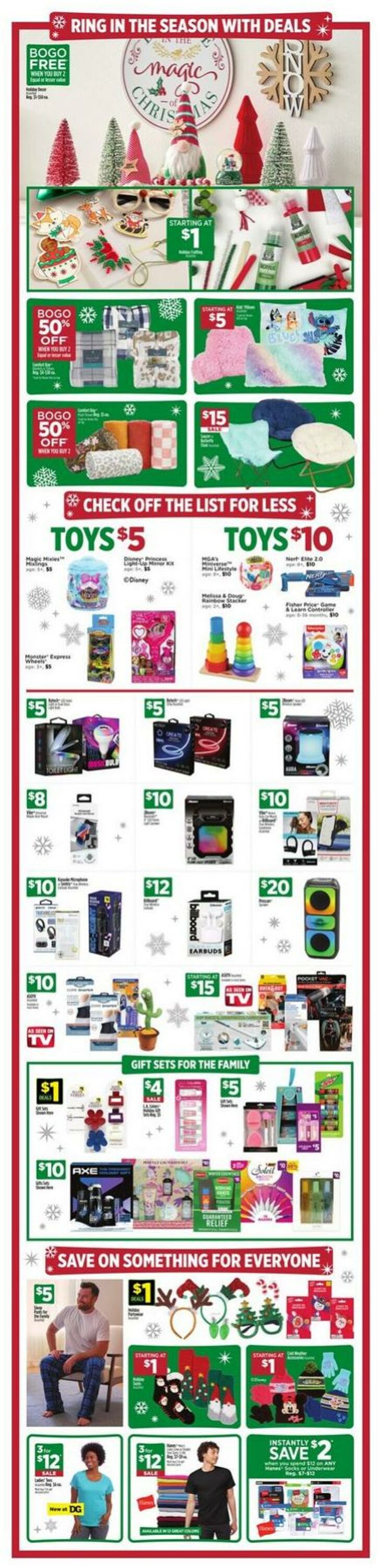 Weekly ad Dollar General 12/08/2024 - 12/14/2024