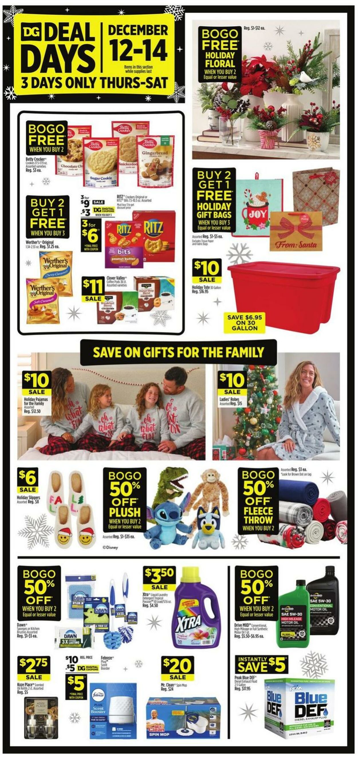 Weekly ad Dollar General 12/08/2024 - 12/14/2024